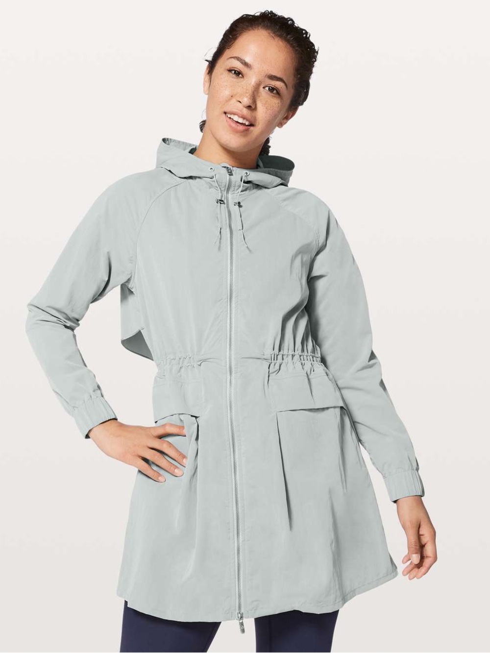 Lululemon Pack & Glyde Jacket — Silver Drop (First Release), size 4